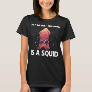 Camiseta Guay Squid Para Hombres Mujeres Octopus Biology Se