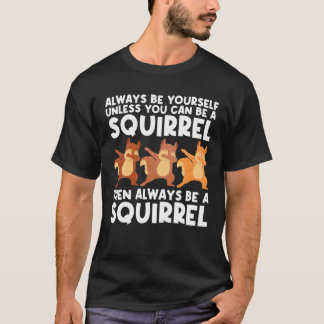 Camiseta Guay Squirrel Art Para Hombres Mujeres Chipmunk Pr