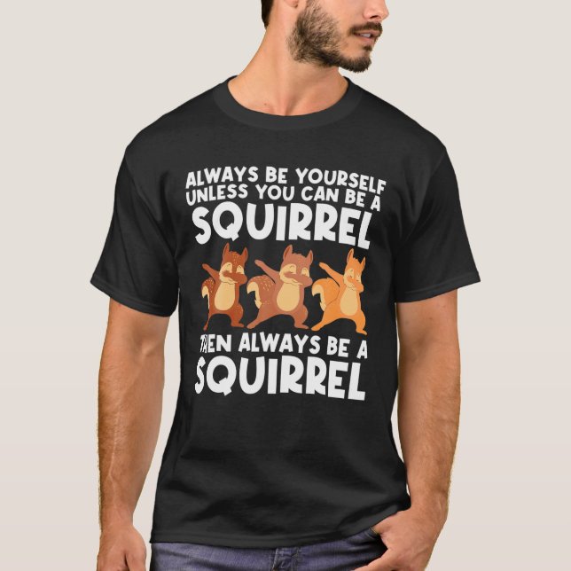 Camiseta Guay Squirrel Art Para Hombres Mujeres Chipmunk Pr (Anverso)