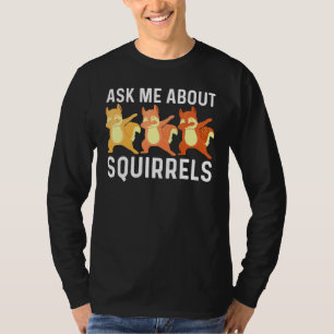 Camiseta Guay Squirrel Art Para Hombres Mujeres Chipmunk Pr