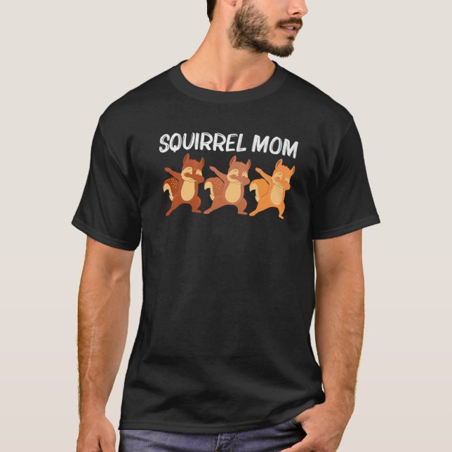 Camiseta Guay Squirrel Art Para Mamá Mamá Chipmunk Prairie  (Anverso)