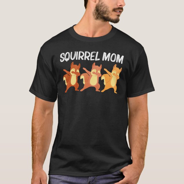 Camiseta Guay Squirrel Art Para Mamá Mamá Chipmunk Prairie  (Anverso)