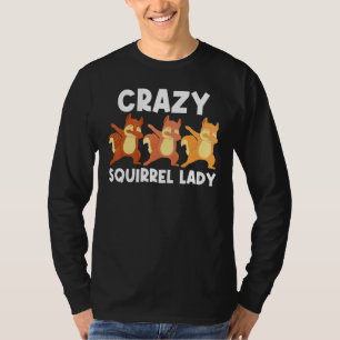 Camiseta Guay Squirrel Art Para Mujeres Mamá Chipmunk Prair