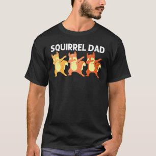 Camiseta Guay Squirrel Art Para Papá Papa Chipmunk Prairie