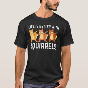 Camiseta Guay Squirrel Art Para Papá Papa Chipmunk Prairie