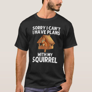 Camiseta Guay Squirrel Para Hombres Mujeres Chipmunk Zookee