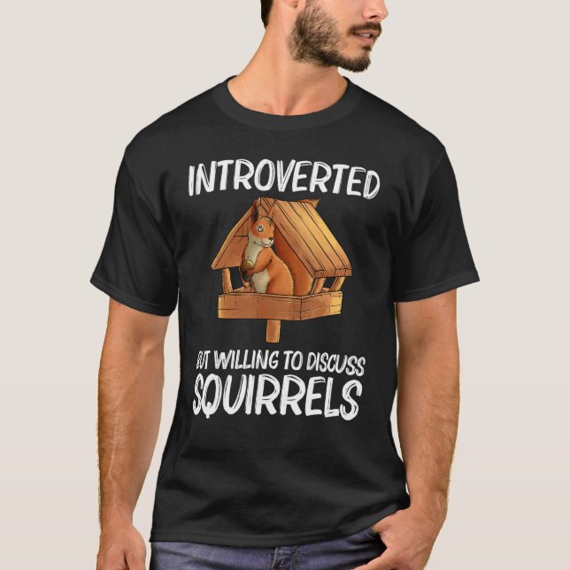 Camiseta Guay Squirrel Para Hombres Mujeres Chipmunk Zookee (Anverso)