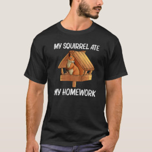 Camiseta Guay Squirrel Para Niños Chipmunk Zookeeper Ani
