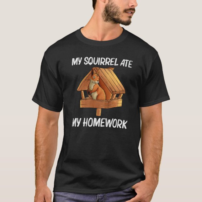 Camiseta Guay Squirrel Para Niños Chipmunk Zookeeper Ani (Anverso)