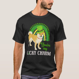 Camiseta Guay St Patricks Day Shiba Inu Rainbow, gracioso