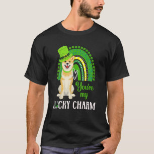 Camiseta Guay St Patricks Day Shiba Inu Rainbow, gracioso c