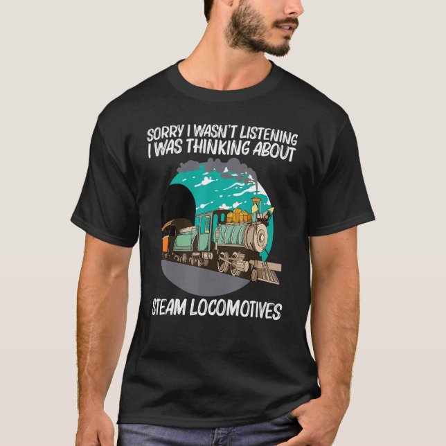 Camiseta Guay Steam Locomotive For Men Women Railtrain (Anverso)