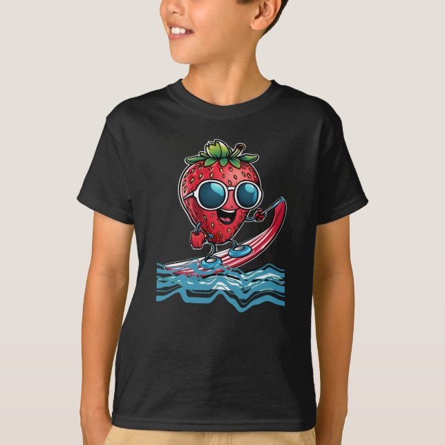 Camiseta Guay strawberry surfing (Anverso)