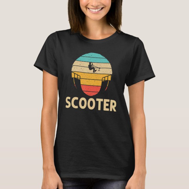 Camiseta Guay Stunt Scooter Para Hombres Electric Scooter (Anverso)