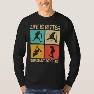 Camiseta Guay Stunt Scooter Para Hombres Scootering Scoote