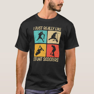 Camiseta Guay Stunt Scooter Para Hombres Scootering Scoote