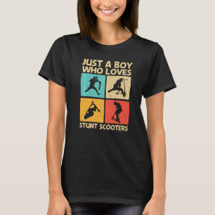 Camiseta Guay Stunt Scooter Para Niños Scootering Scoote