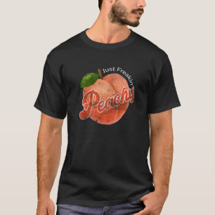 Camiseta Guay Summer Fruit Retro Sólo Peachy Manténgalo En 