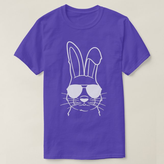 Camiseta Guay Sunglass Bunny Easter Egny Gift Mens amp (Diseño del anverso)