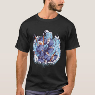 Camiseta Guay SUSHI Dragon Graphics Manga de comida japones