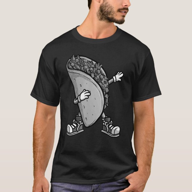 Camiseta Guay Taco Para Hombres Cinco De Mayo Fiesta Mexica (Anverso)