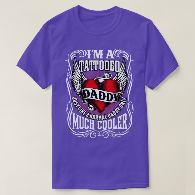 Camiseta Guay Tattooed Daddy (Diseño del anverso)
