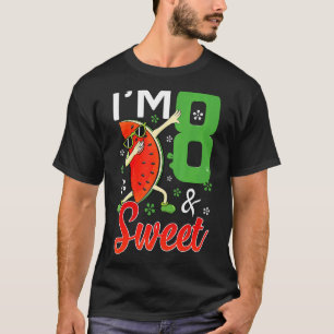 Camiseta Guay Tengo 8 años y Dabbing Dabbing Watermelón 8 t