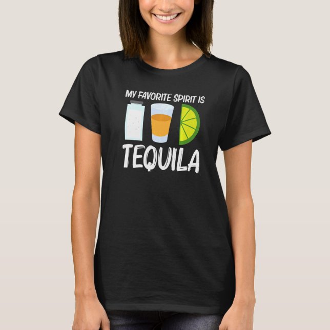 Camiseta Guay Tequila Para Hombres Mujeres Sal Lime Alcohól (Anverso)