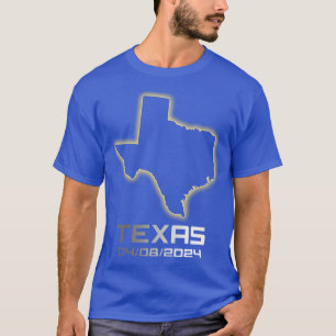 Camiseta Guay Texas América Astronomía total Eclipse solar 