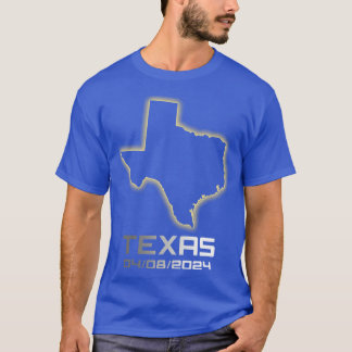 Camiseta Guay Texas América Astronomía total Eclipse solar 