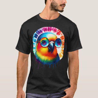 Camiseta Guay Tie Dye Lovebird Gafas de sol Ilustracion de 