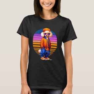 Camiseta Guay Toy Poodle Dog Moderno Urban Style Sunset Ret