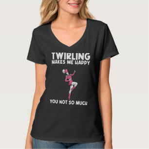 Camiseta Guay Twirling Para Hombres Mujeres Bateo Twirling 