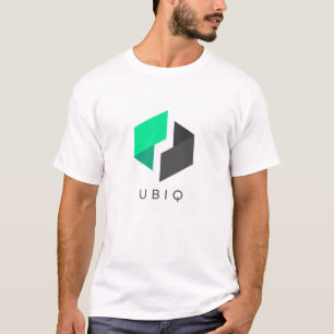Camiseta Guay Ubiq Cryptocurrency Coin Rótulo