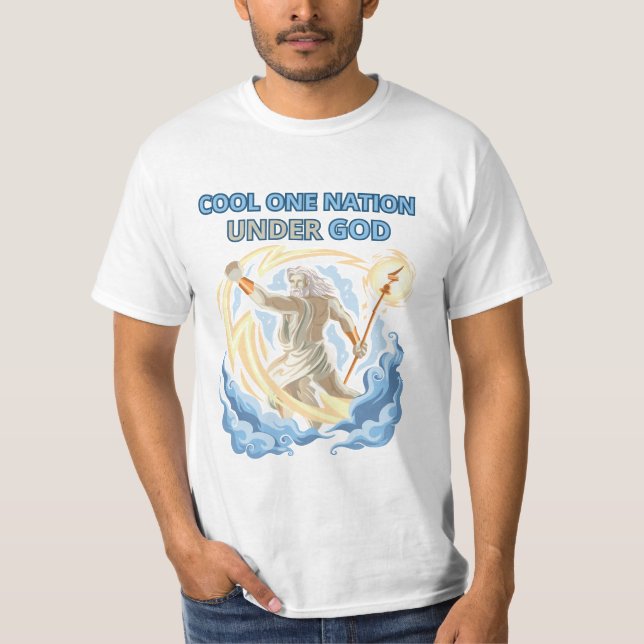 Camiseta Guay Una Nación Bajo Dios (Anverso)