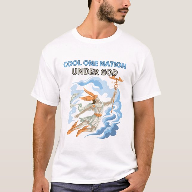 Camiseta Guay Una Nación Bajo Dios (Anverso)