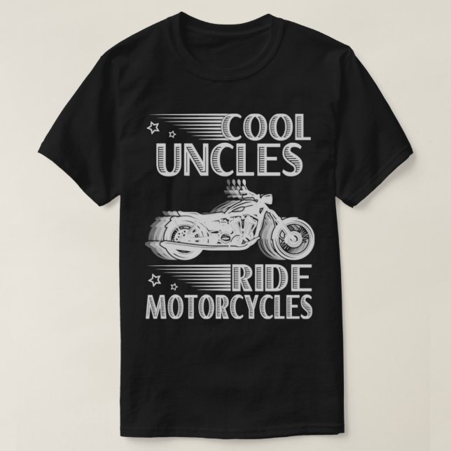 Camiseta Guay Uncles Monto Motocicleta Día del Padre (Diseño del anverso)
