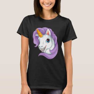 Camiseta Guay Unicorn Con Braces Dentales Funny Horn Horn S
