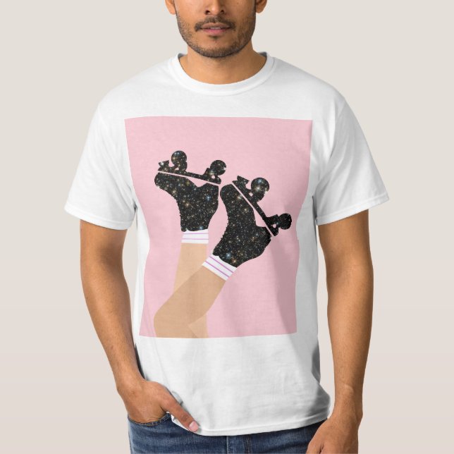 Camiseta Guay Universe Roller Skates Derby Skater Gift (Anverso)