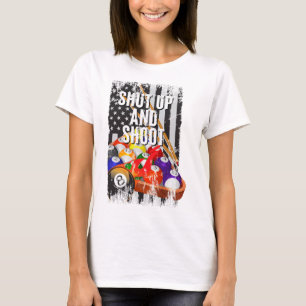 Camiseta Guay Usa Pool Billiards Game Cierra Citas Y Sh