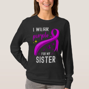 Camiseta Guay Uso Púrpura Para Mi Hermana Lupus Awareness B