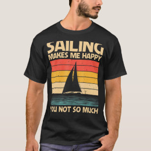 Camiseta Guay Vela Para Hombres Mujeres Bote Náutica B