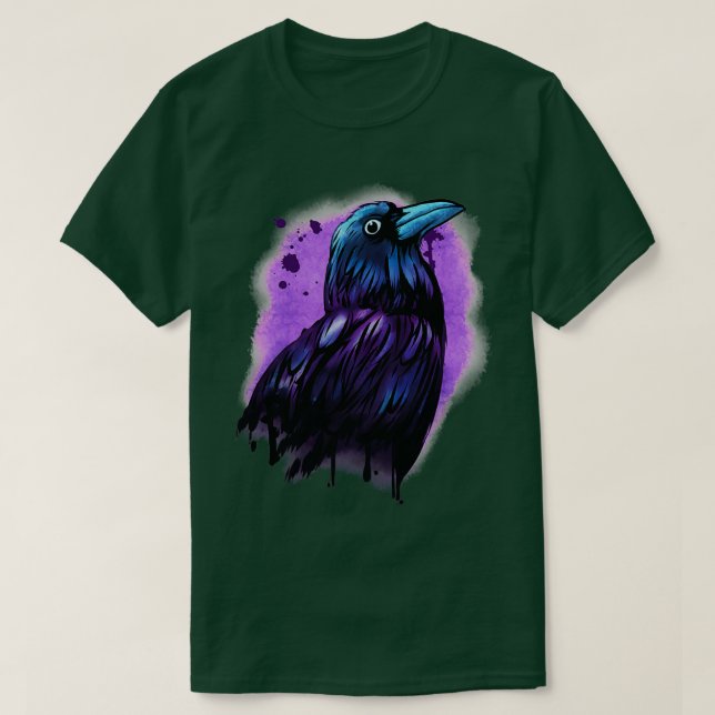 Camiseta Guay Viking Gift Print Norse Raven Birding G (Diseño del anverso)