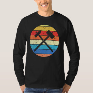 Camiseta Guay Vintage Hammers Retro Artwork Construction Wo