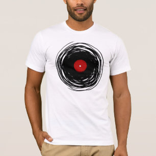 Camiseta Guay Vinyl Record Vintage Retro T Shirt
