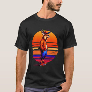 Camiseta Guay Waterbuck Moderno Estilo Urbano Sunset Retro