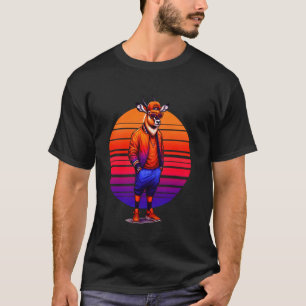 Camiseta Guay Waterbuck Moderno Estilo Urbano Sunset Retro