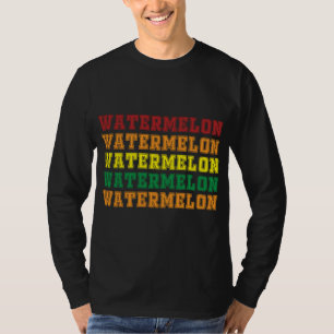 Camiseta Guay Watermelon Lettering Design Summer Watermelon