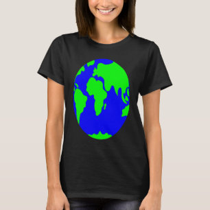 Camiseta Guay Wear World Map Outfit Graphic Style Tees & Co