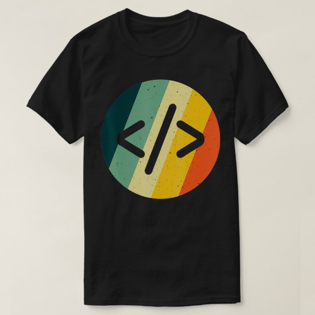 Camiseta Guay Web Developer Art Para Hombres Programa HTML (Diseño del anverso)